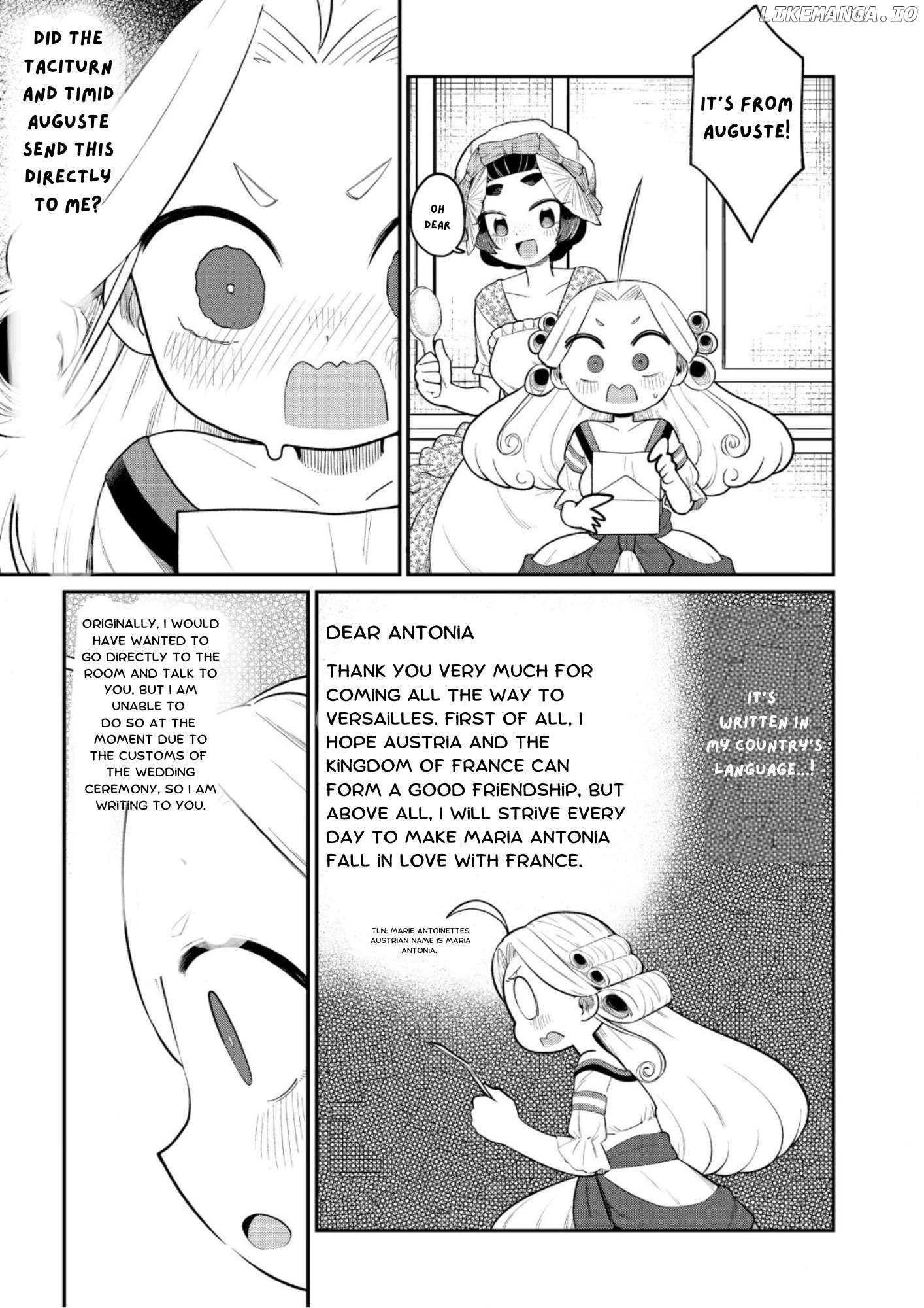 Rui 16-sei Ni Tensei Shite Shimatta Ore Wa France Kakumei O Zenryoku De Soshi Shite Antoinette To Suenagaku O Shiawase Ni Kurashitai. Chapter 4 - page 13