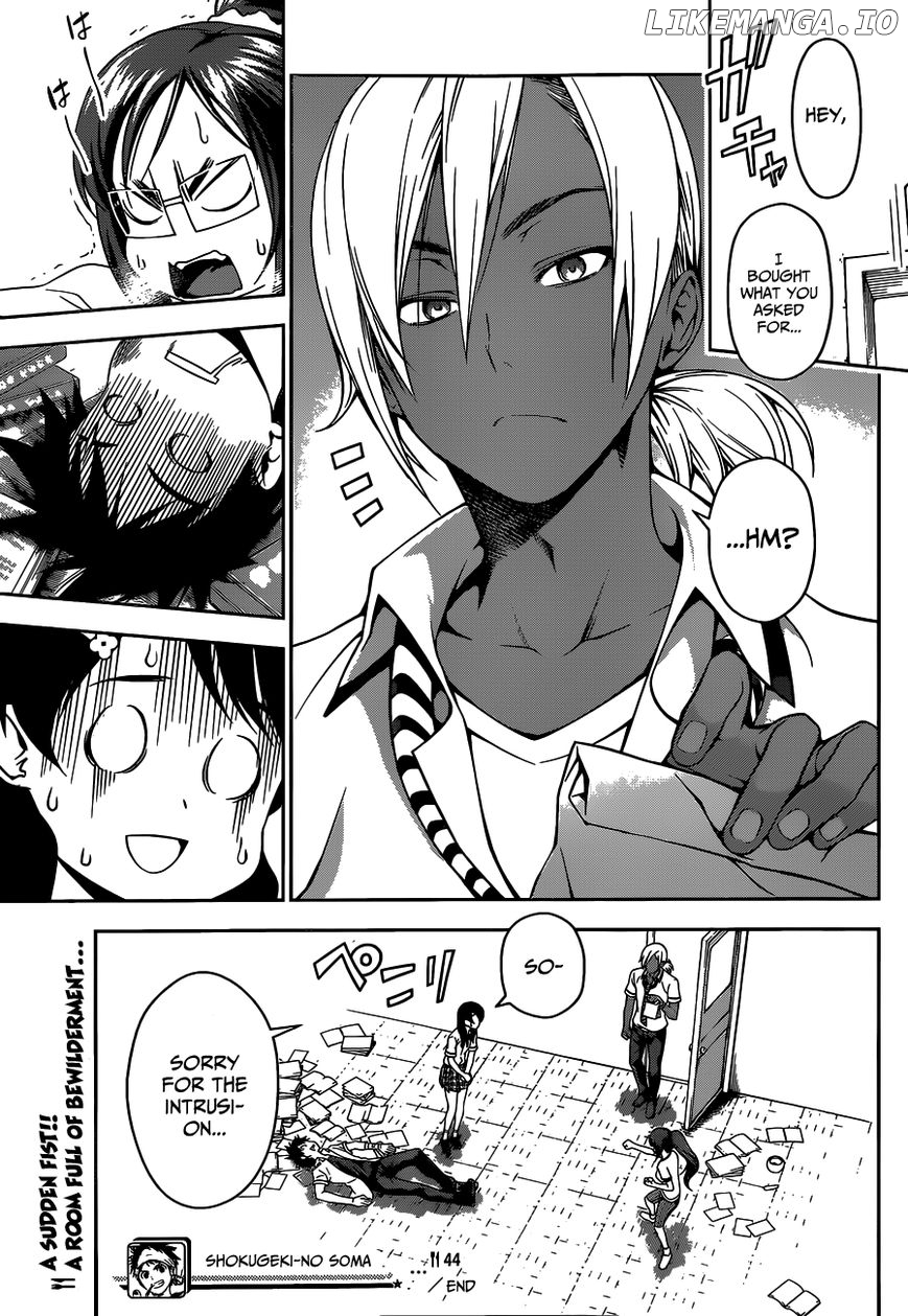 Shokugeki no Soma chapter 44 - page 20