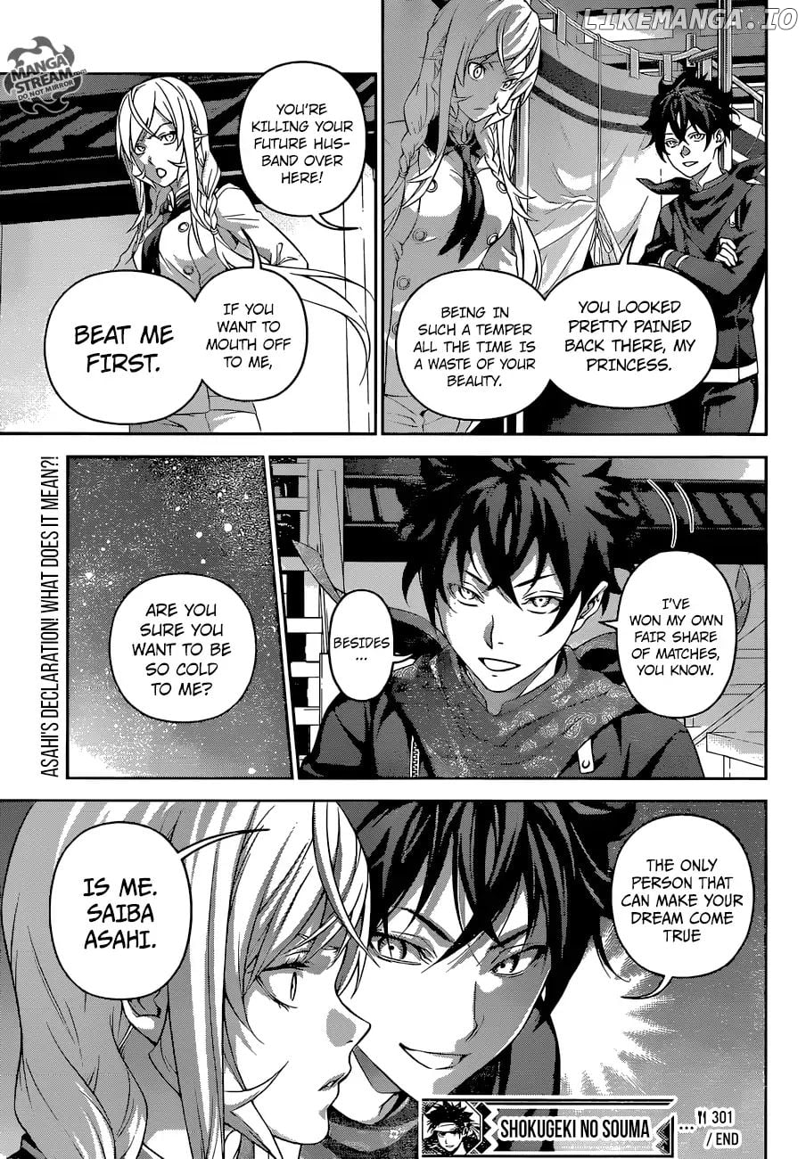 Shokugeki no Soma chapter 301 - page 20