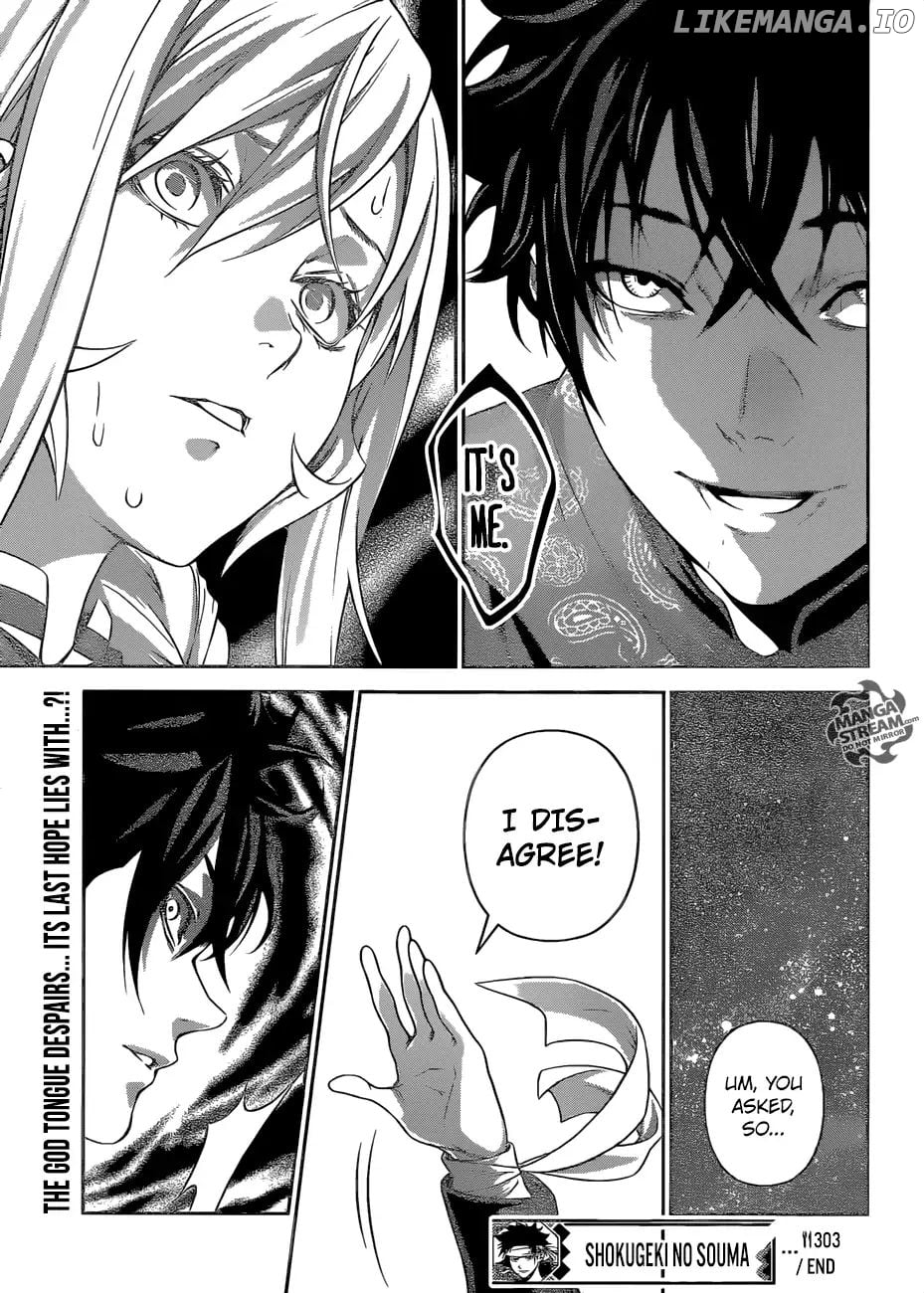 Shokugeki no Soma chapter 303 - page 20