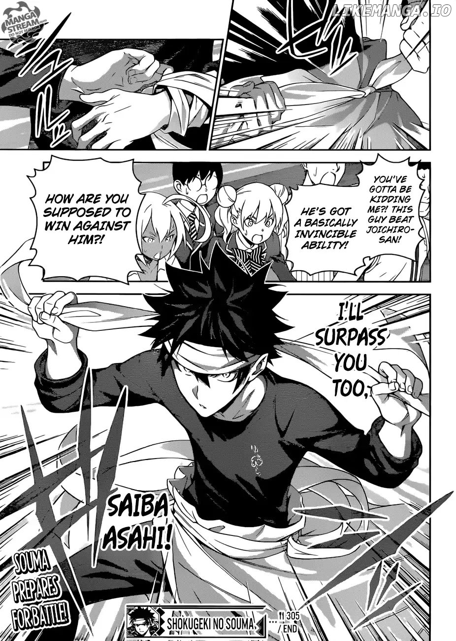 Shokugeki no Soma chapter 305 - page 19