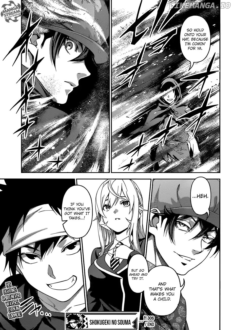 Shokugeki no Soma chapter 306 - page 21