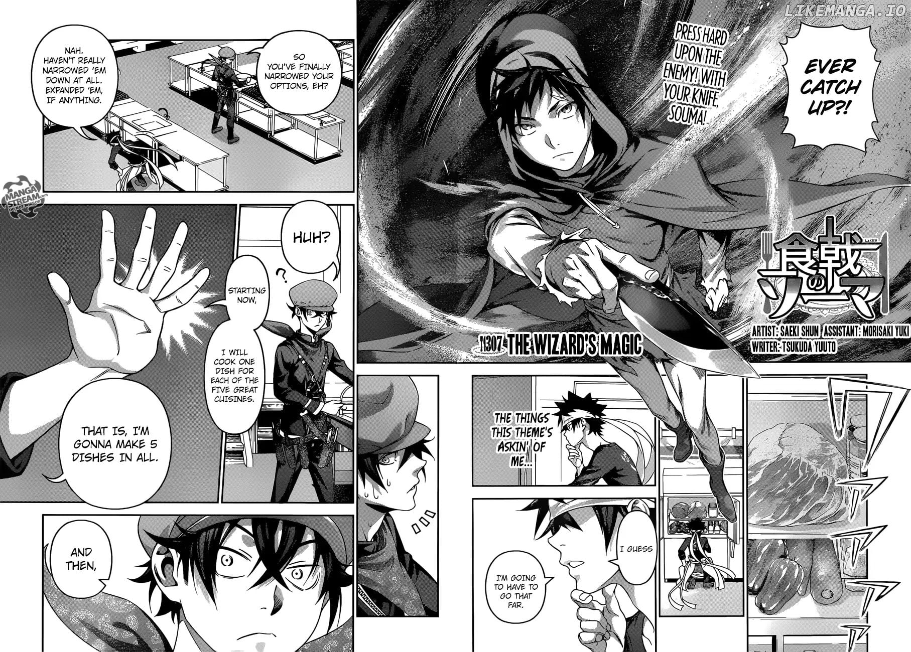 Shokugeki no Soma chapter 307 - page 3
