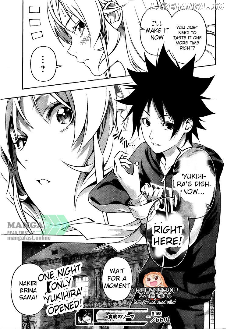 Shokugeki no Soma chapter 168 - page 21