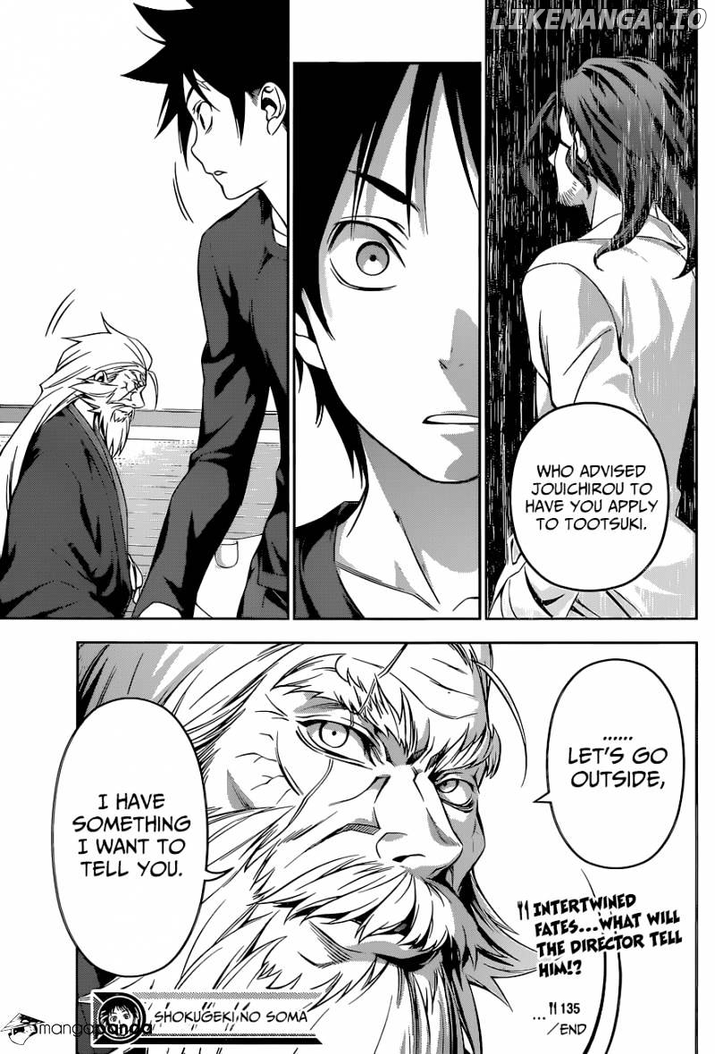 Shokugeki no Soma chapter 135 - page 20