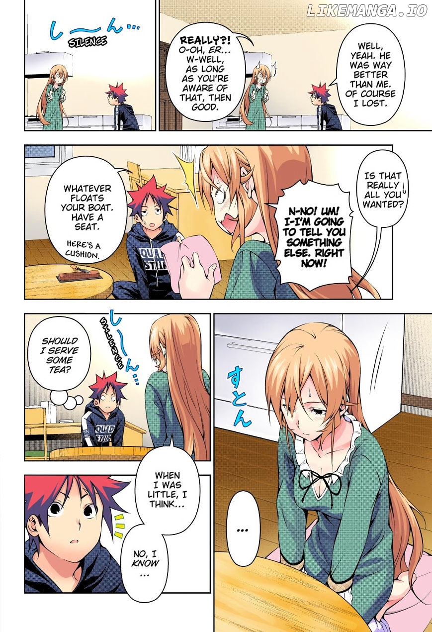 Shokugeki no Soma chapter 168.1 - page 6