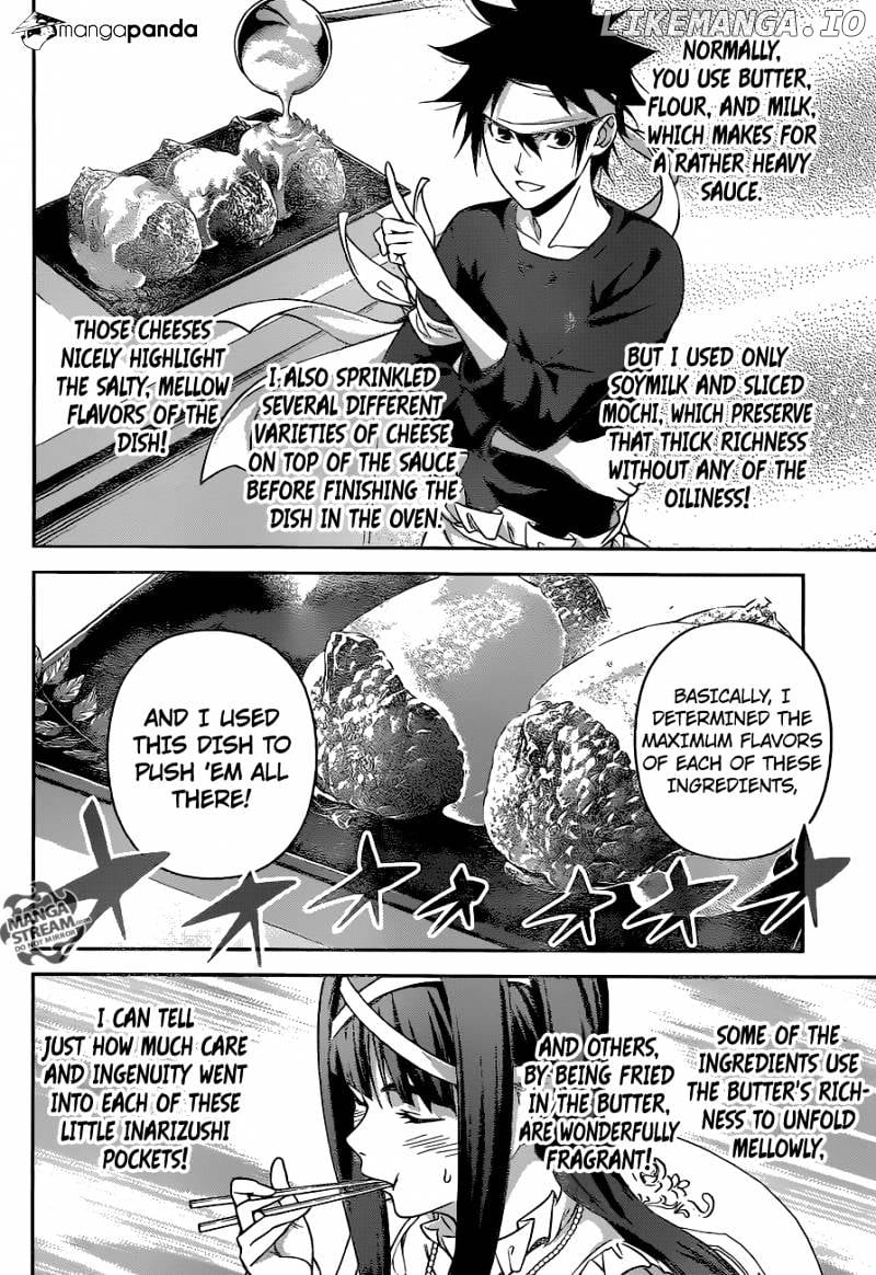 Shokugeki no Soma chapter 242 - page 12