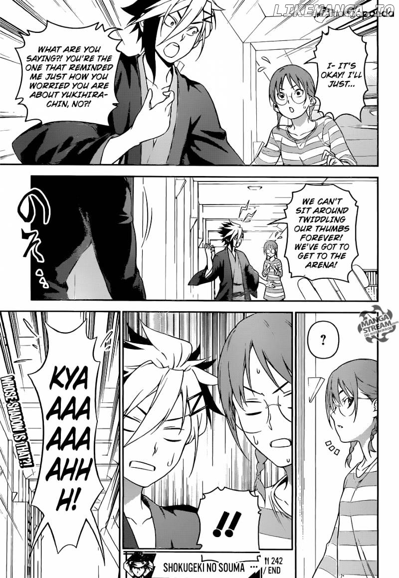 Shokugeki no Soma chapter 242 - page 17