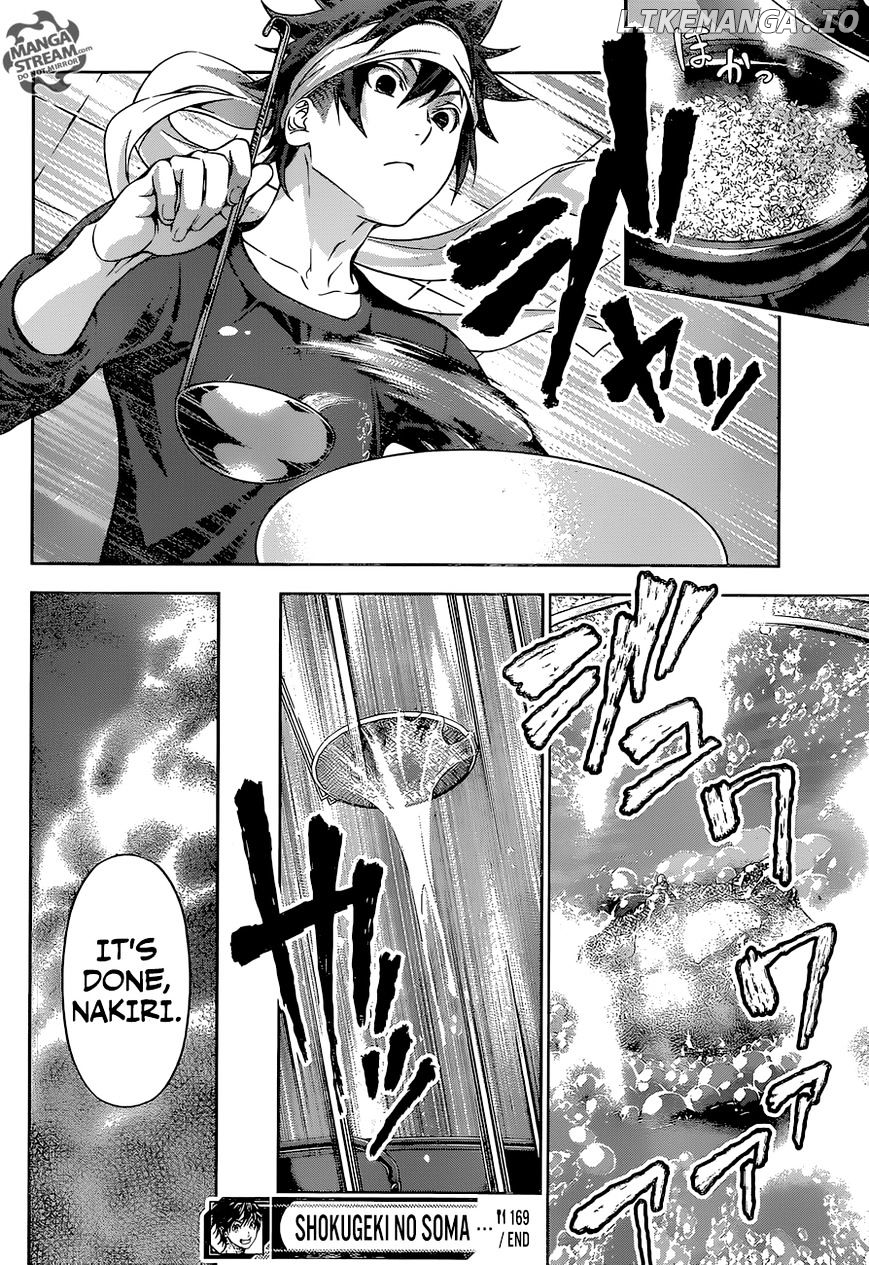 Shokugeki no Soma chapter 169 - page 18