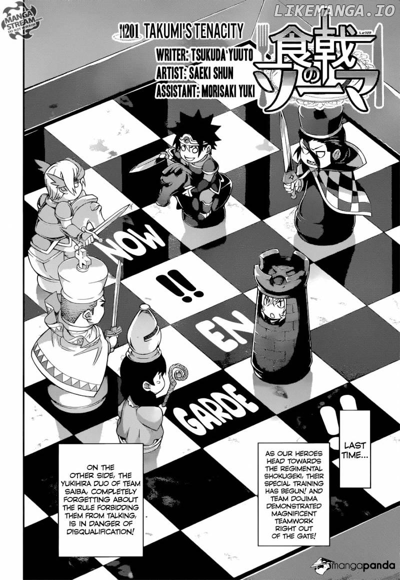 Shokugeki no Soma chapter 201 - page 2