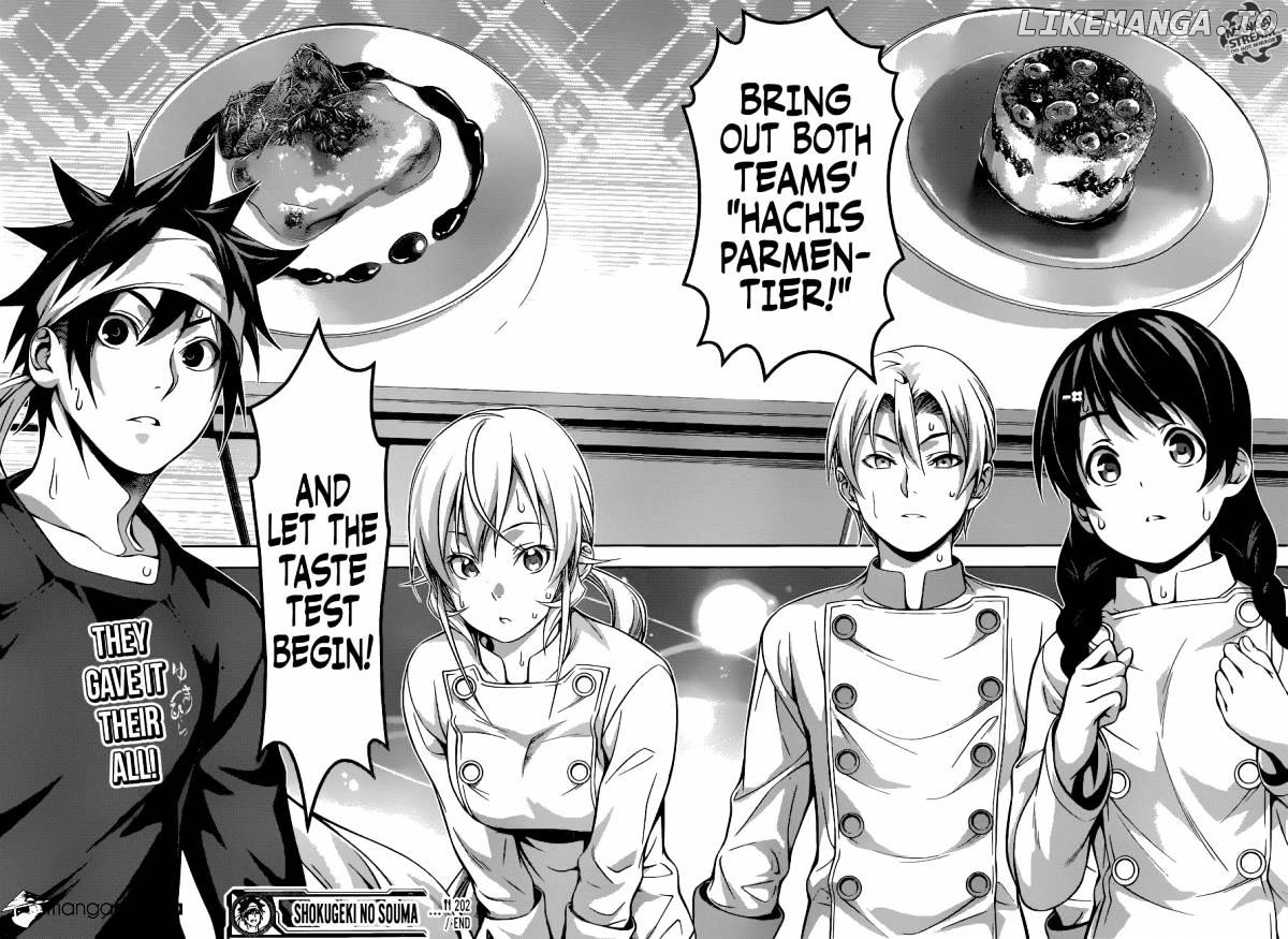 Shokugeki no Soma chapter 202 - page 18