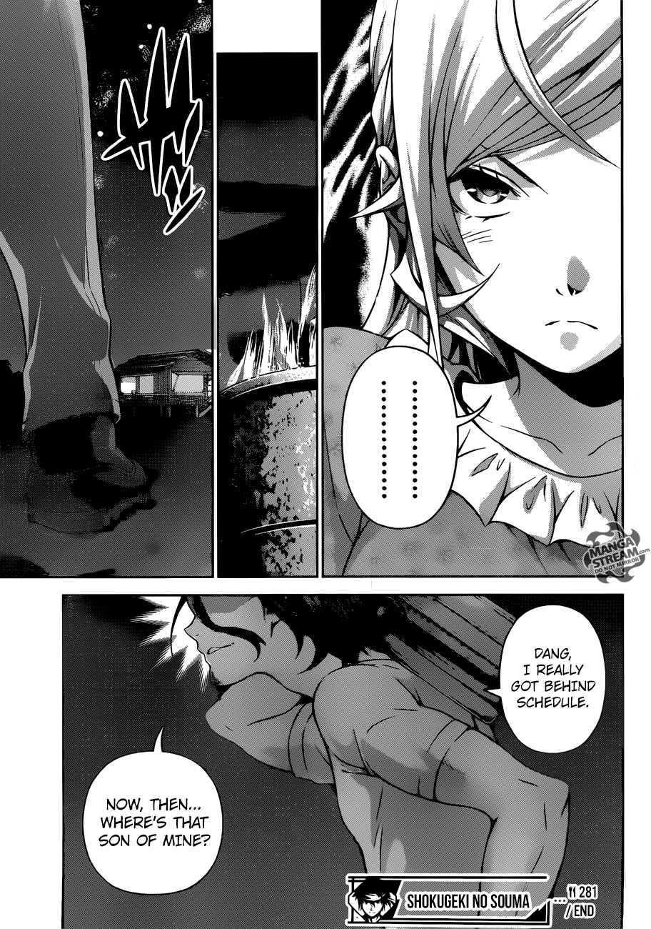 Shokugeki no Soma chapter 281 - page 19