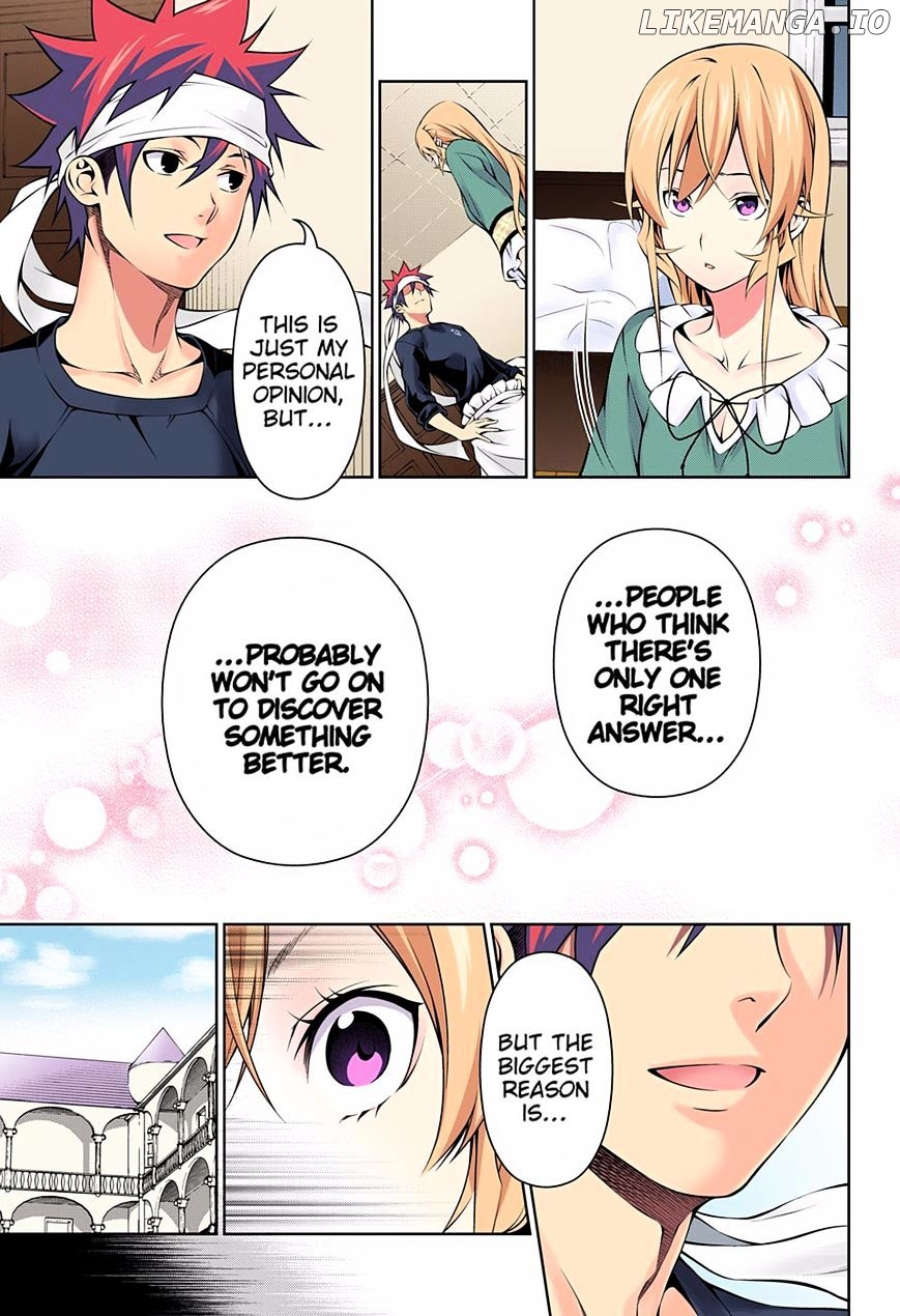 Shokugeki no Soma chapter 170.1 - page 17