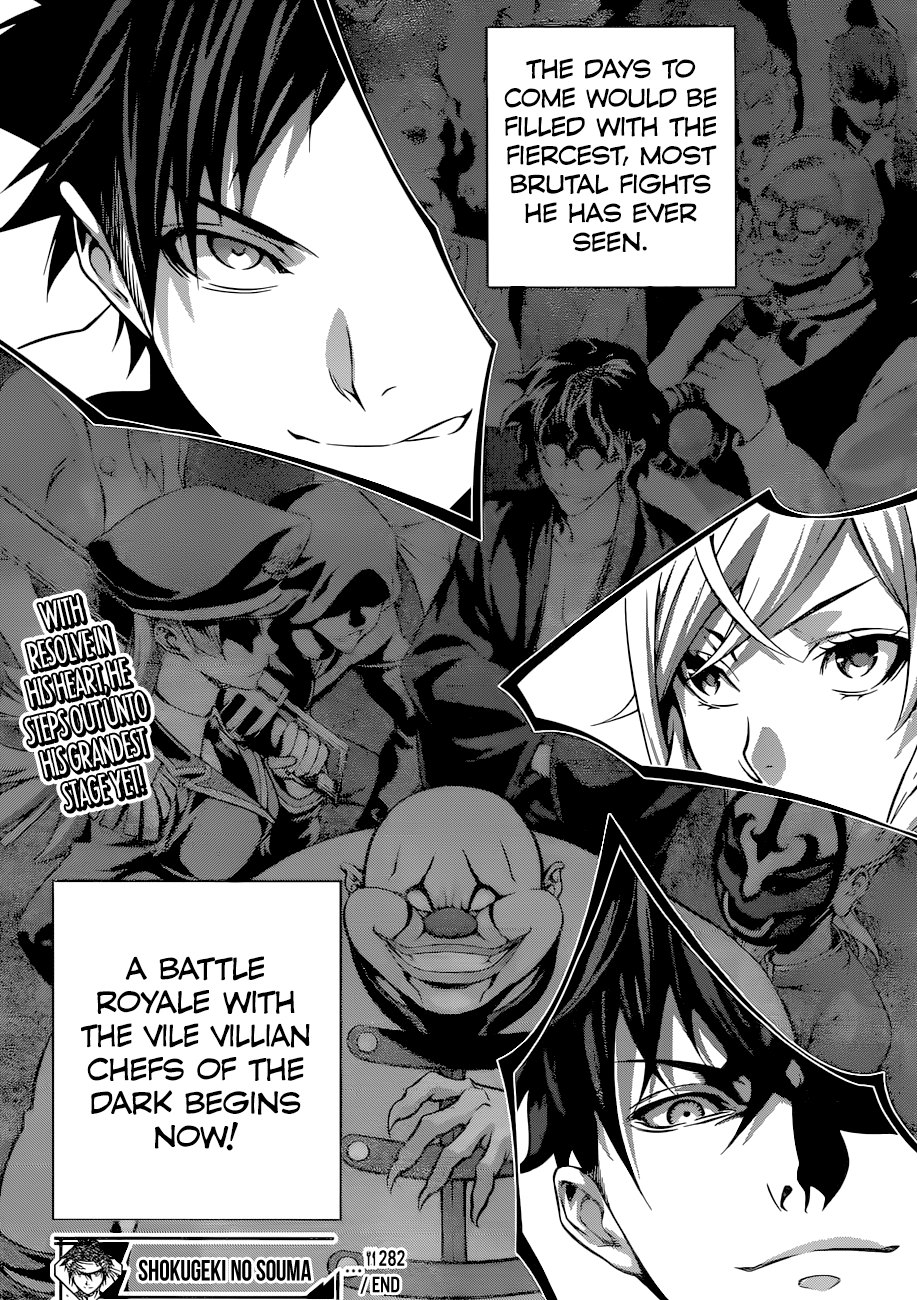 Shokugeki no Soma chapter 282 - page 19