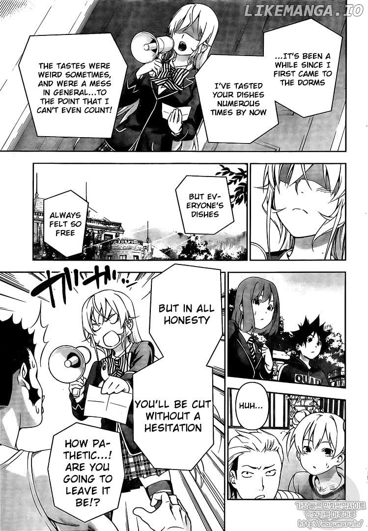 Shokugeki no Soma chapter 171 - page 13