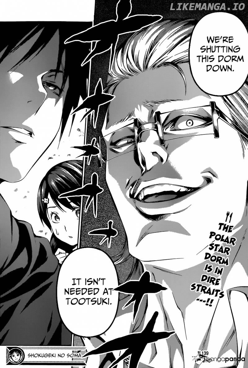 Shokugeki no Soma chapter 139 - page 20
