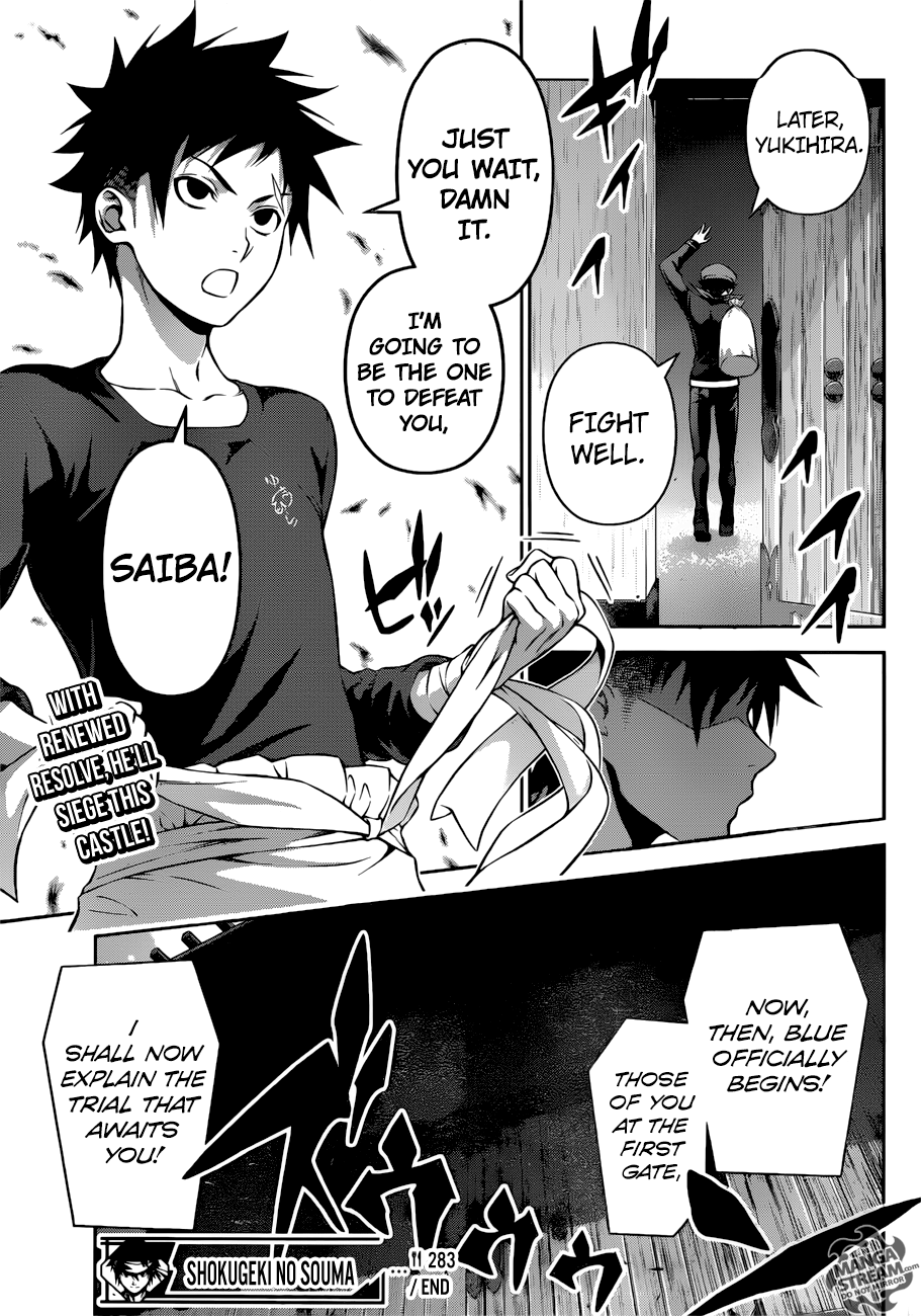 Shokugeki no Soma chapter 283 - page 18