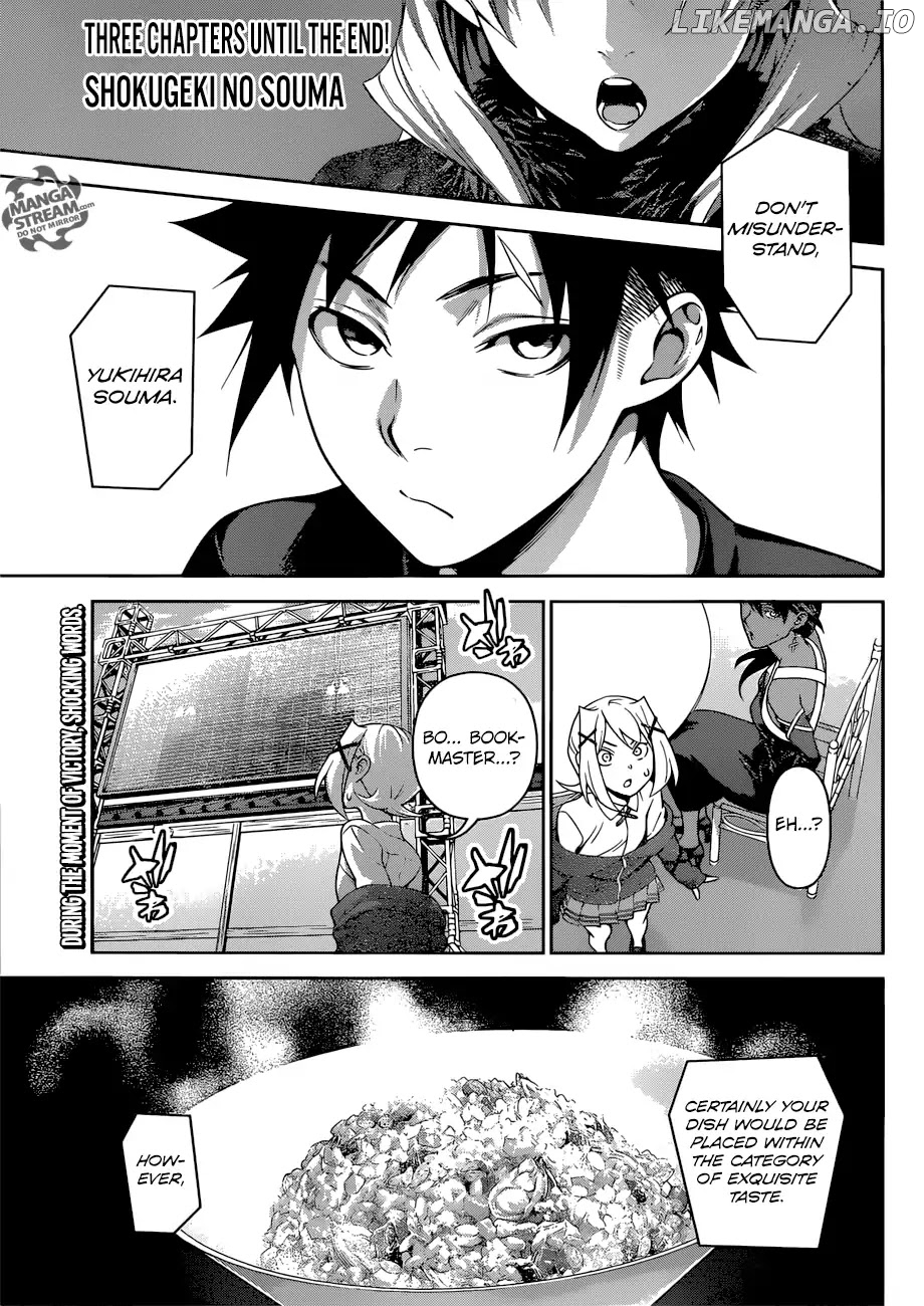 Shokugeki no Soma chapter 313 - page 1