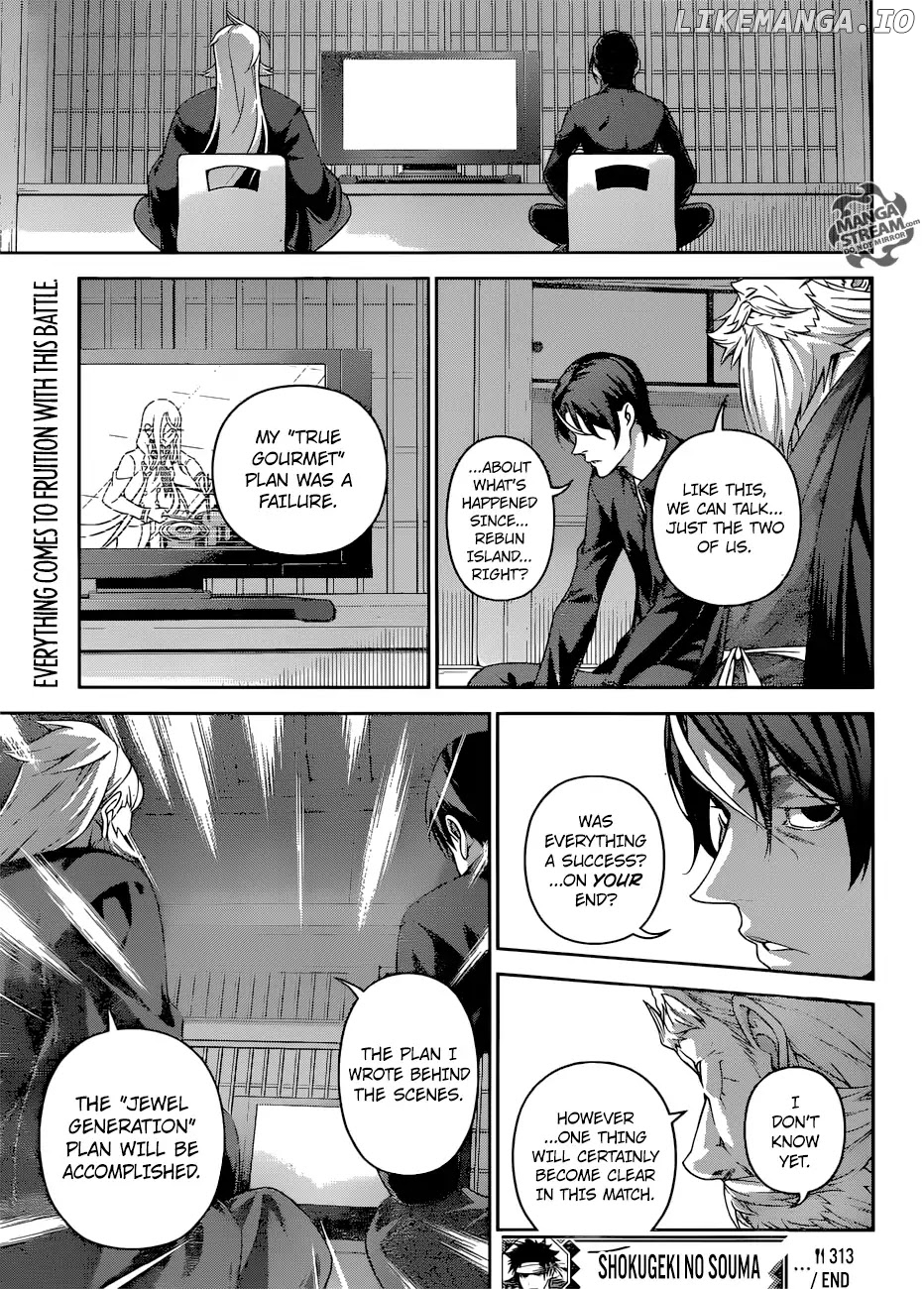 Shokugeki no Soma chapter 313 - page 19