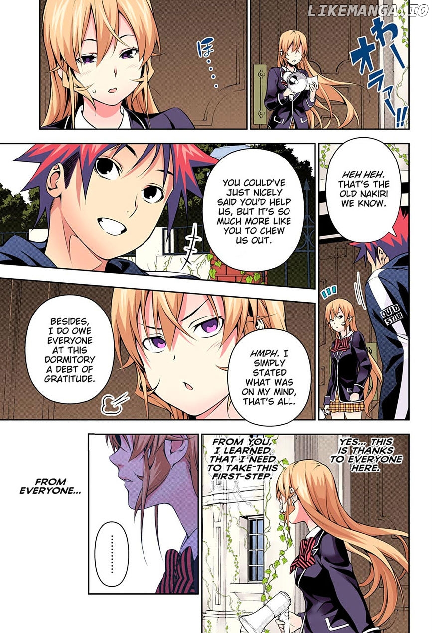Shokugeki no Soma chapter 171.1 - page 17