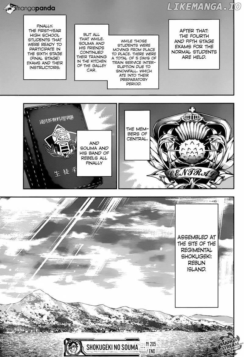 Shokugeki no Soma chapter 205 - page 18