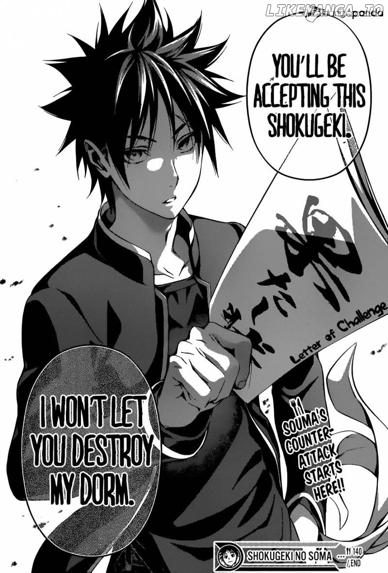 Shokugeki no Soma chapter 141 - page 21