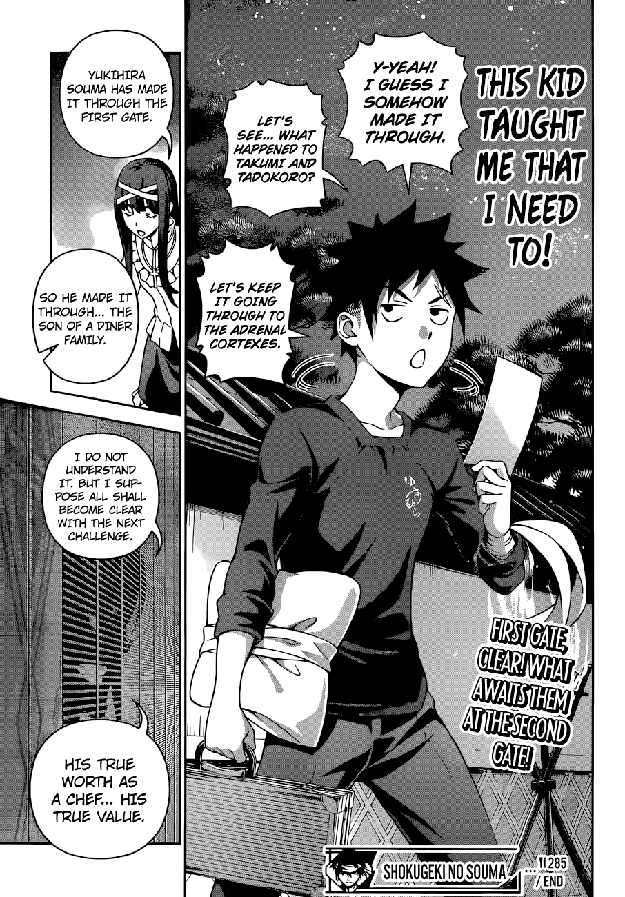 Shokugeki no Soma chapter 285 - page 22