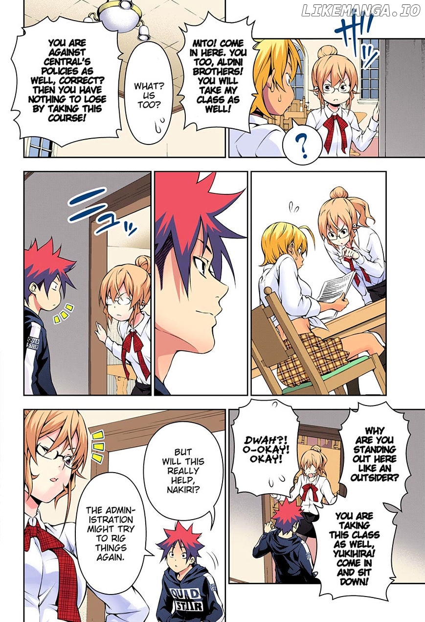 Shokugeki no Soma chapter 172.1 - page 14