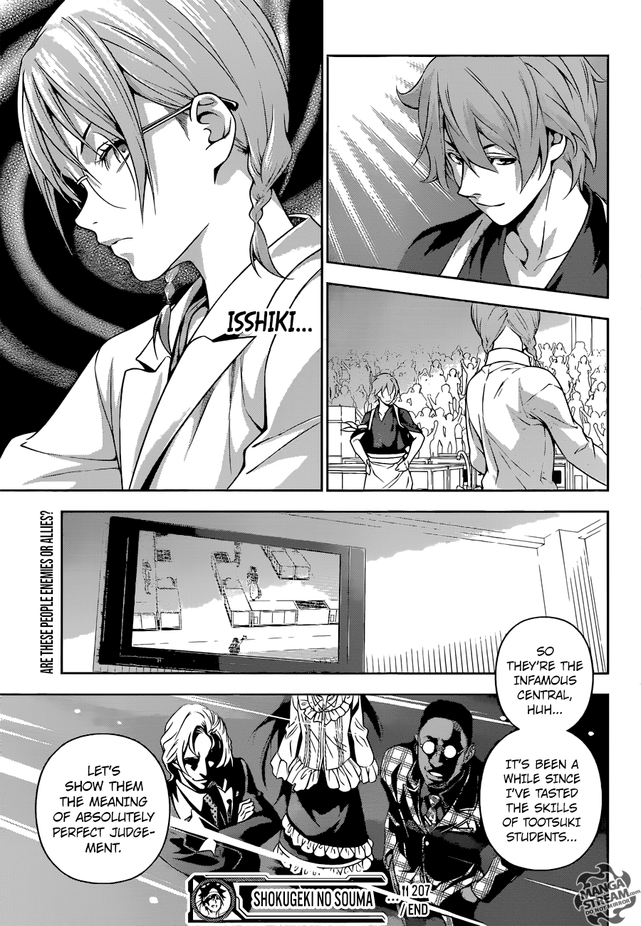 Shokugeki no Soma chapter 207 - page 20