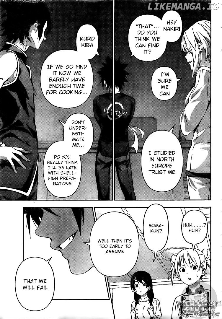 Shokugeki no Soma chapter 173 - page 19