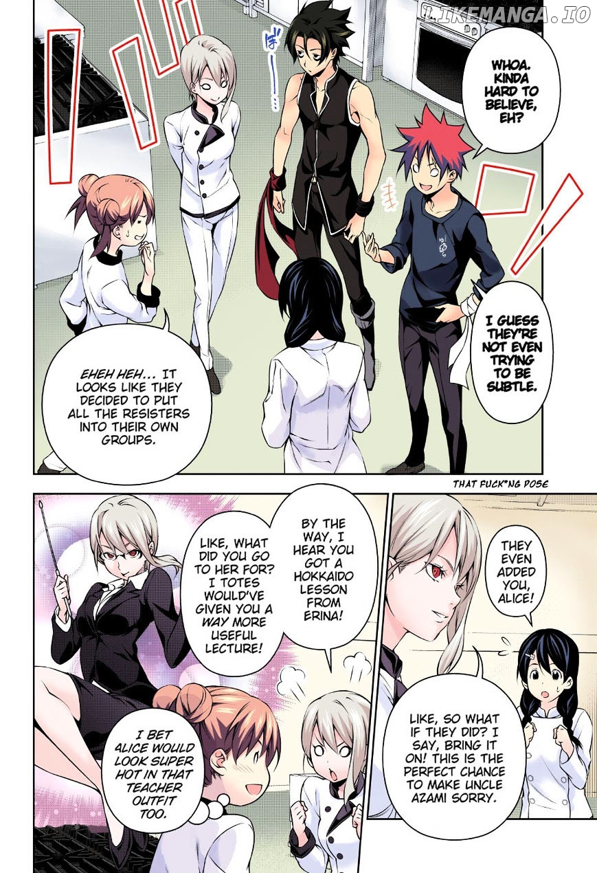 Shokugeki no Soma chapter 173.1 - page 4