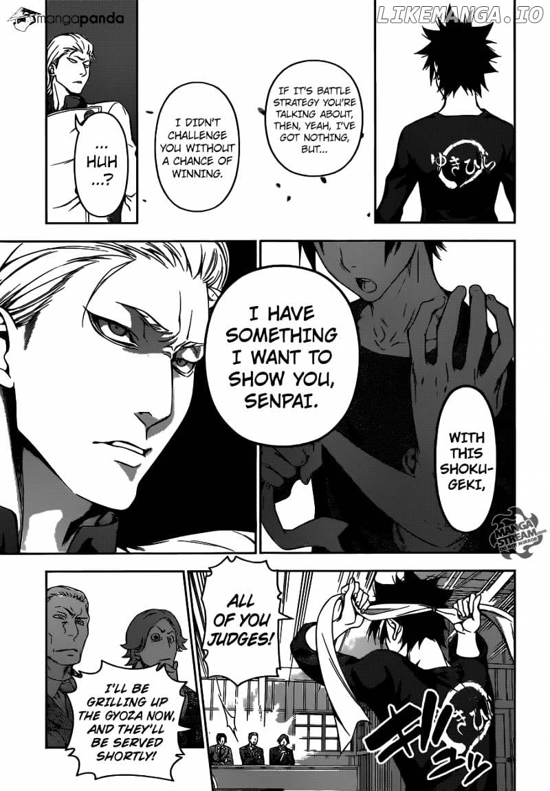 Shokugeki no Soma chapter 144 - page 19