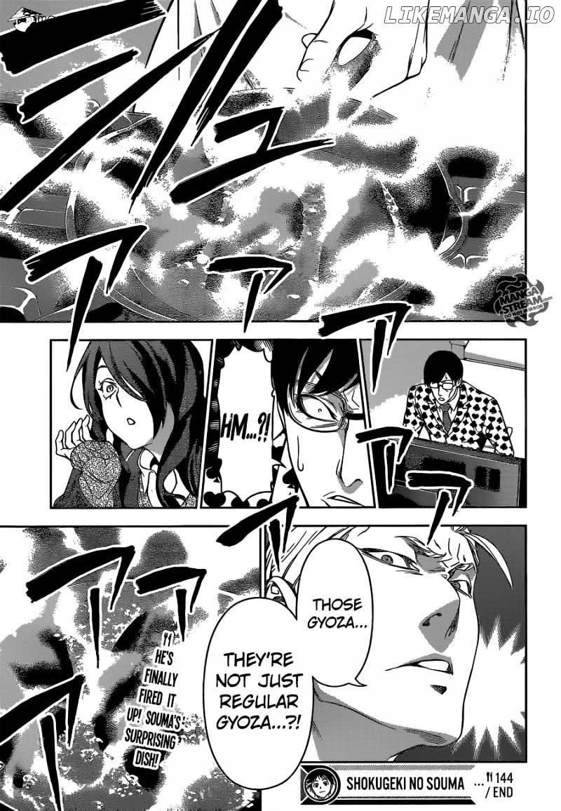 Shokugeki no Soma chapter 144 - page 21