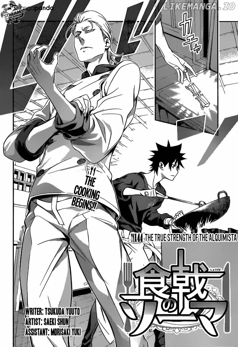 Shokugeki no Soma chapter 144 - page 4