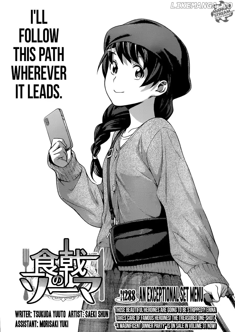 Shokugeki no Soma chapter 288 - page 1