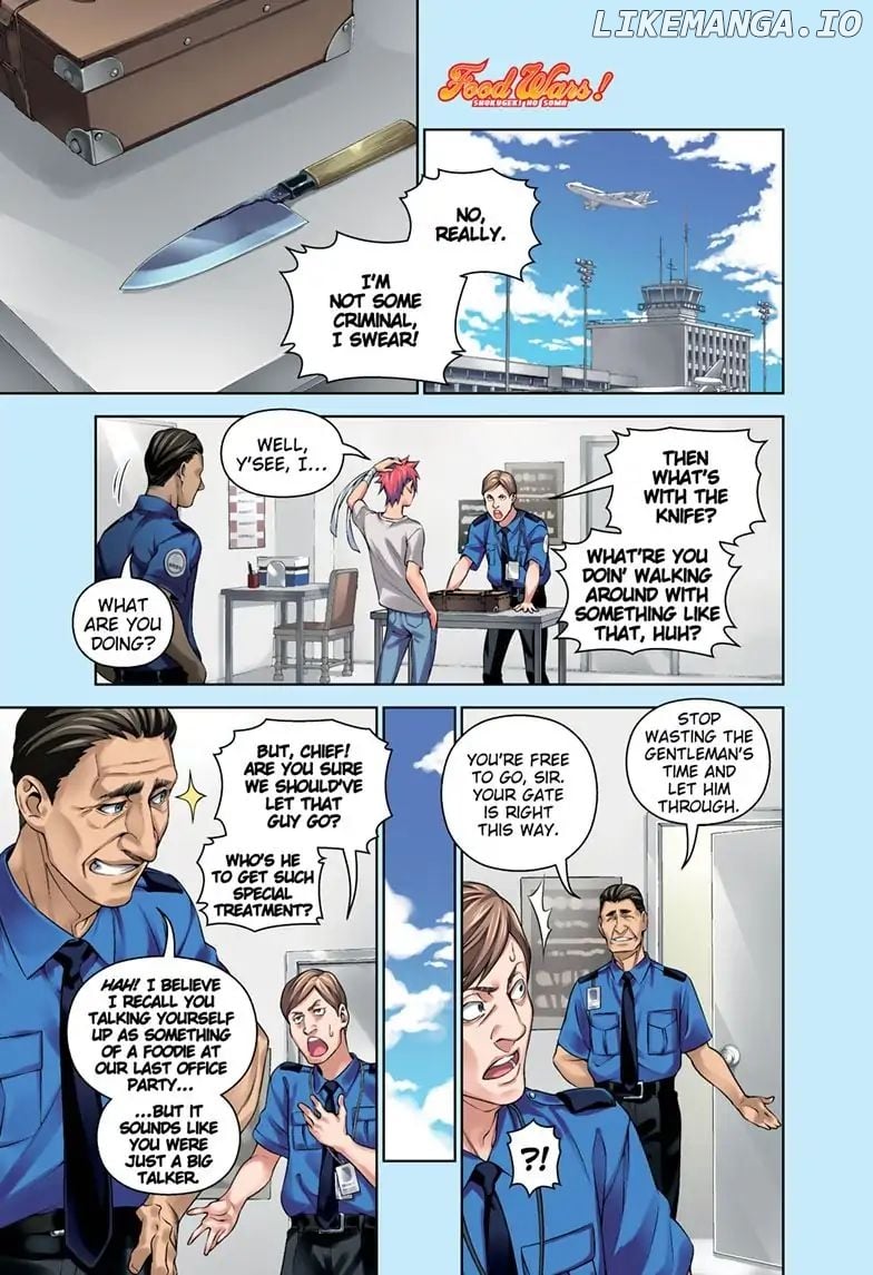 Shokugeki no Soma chapter 315.3 - page 1