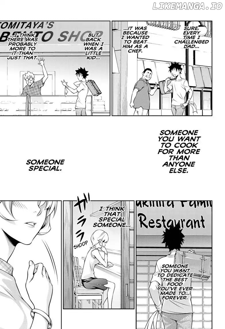 Shokugeki no Soma chapter 315.3 - page 22