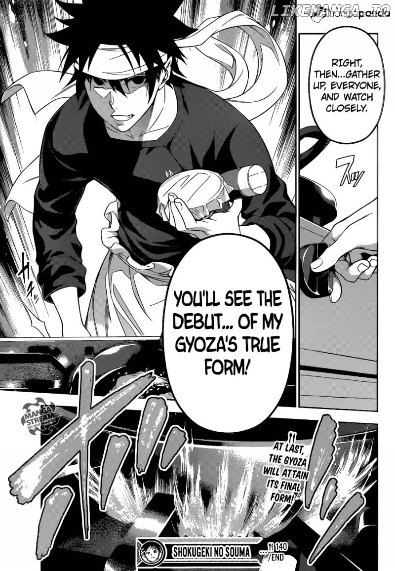 Shokugeki no Soma chapter 145 - page 20