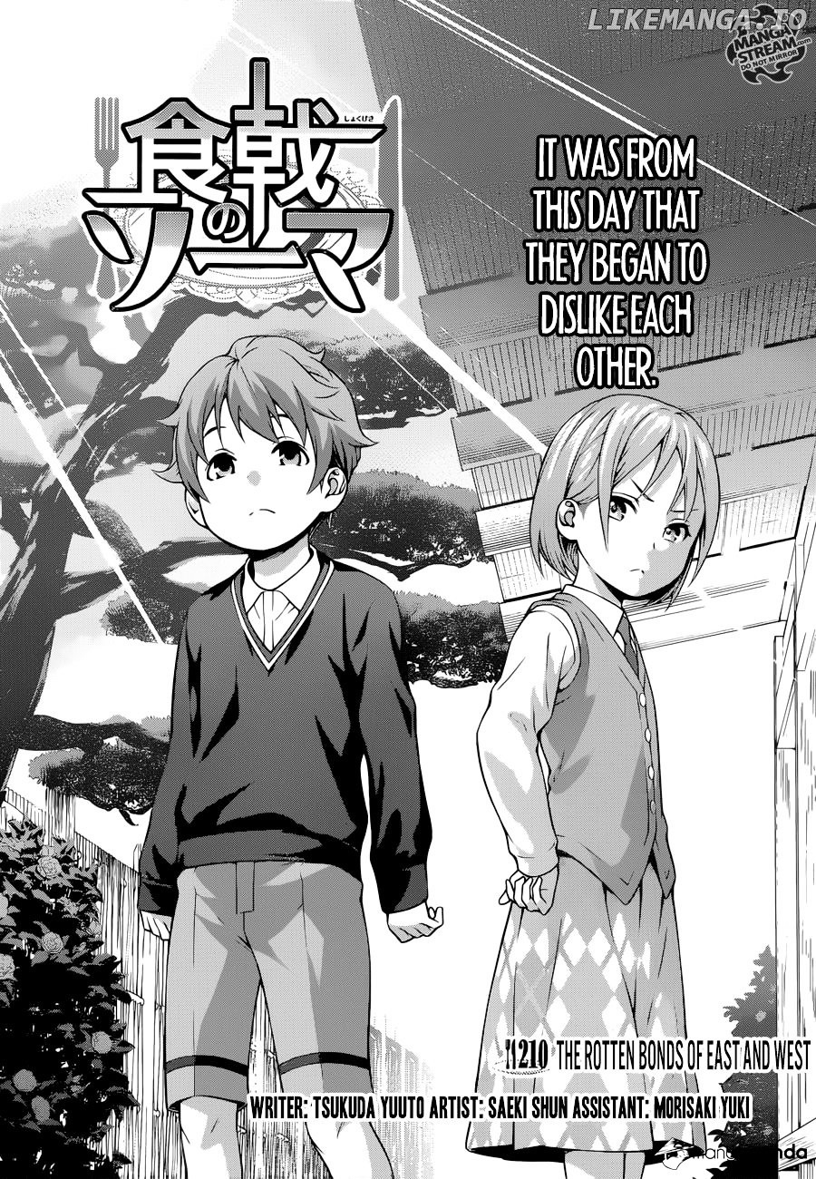 Shokugeki no Soma chapter 210 - page 1