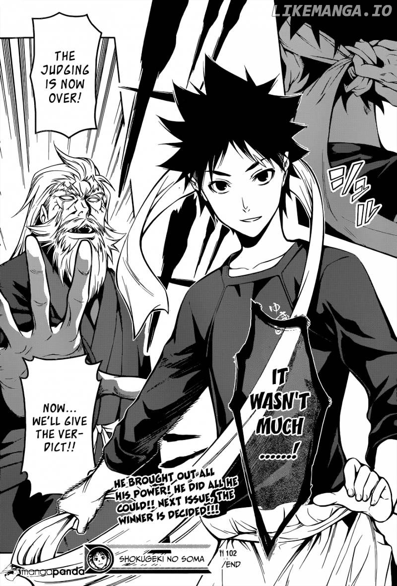 Shokugeki no Soma chapter 102 - page 19