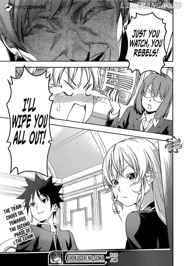 Shokugeki no Soma chapter 175 - page 21
