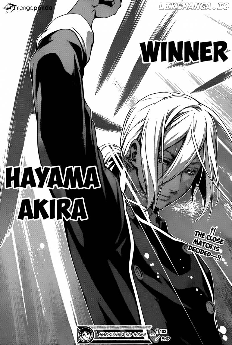 Shokugeki no Soma chapter 103 - page 20