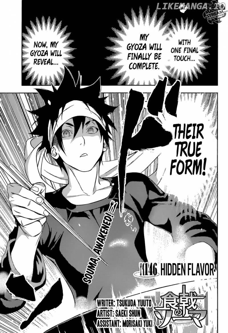 Shokugeki no Soma chapter 146 - page 1