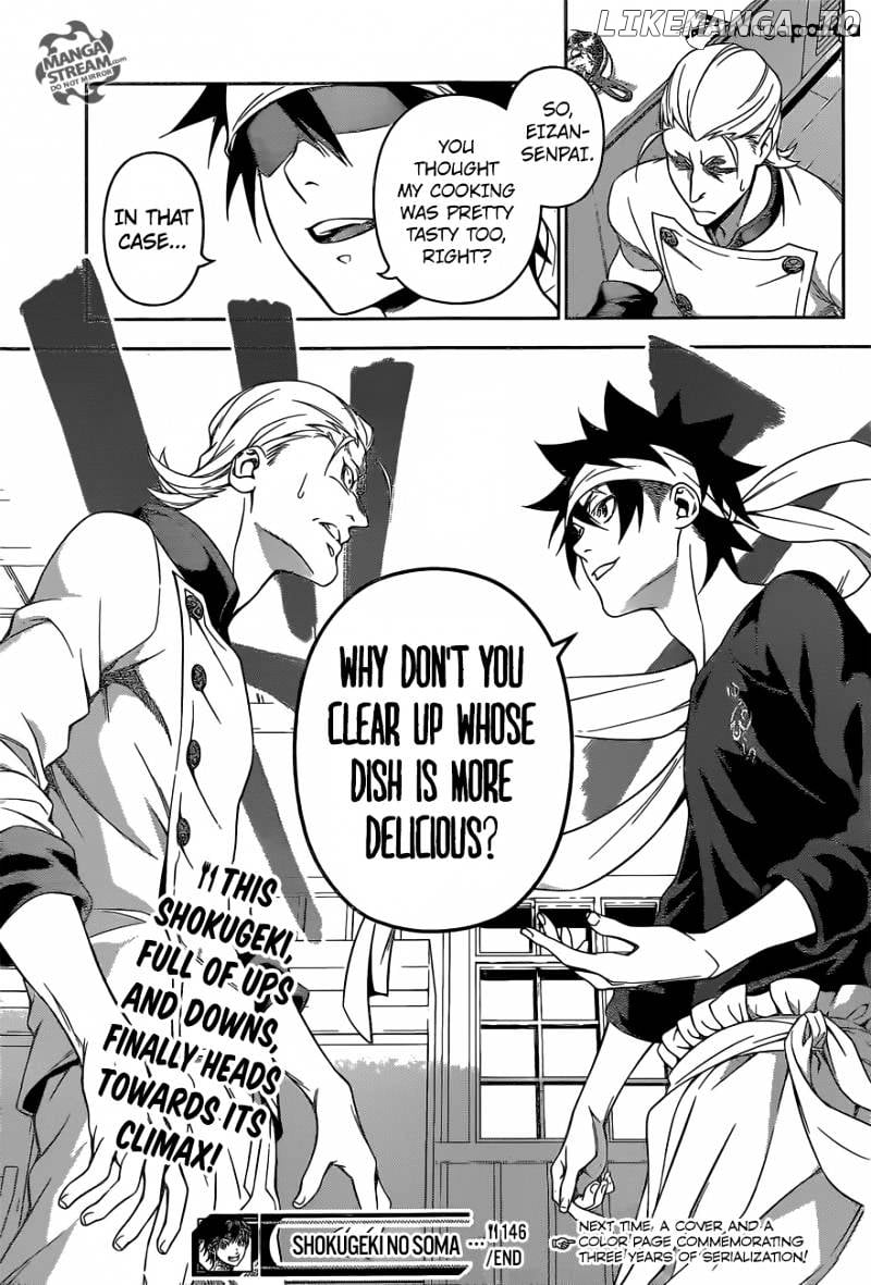 Shokugeki no Soma chapter 146 - page 21