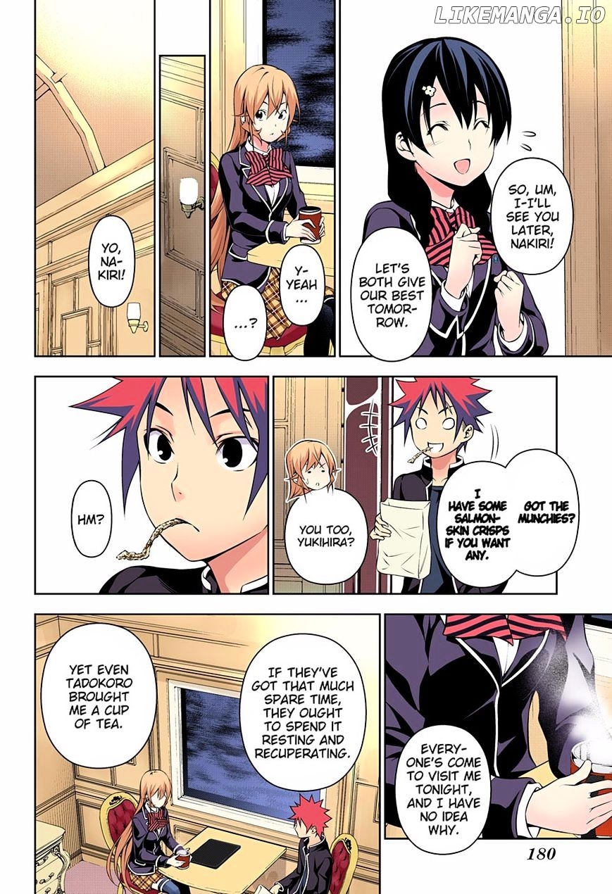 Shokugeki no Soma chapter 175.1 - page 14