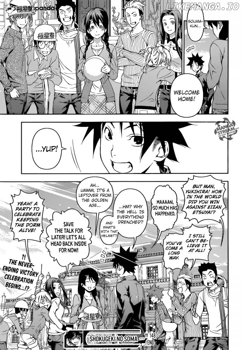 Shokugeki no Soma chapter 148 - page 20