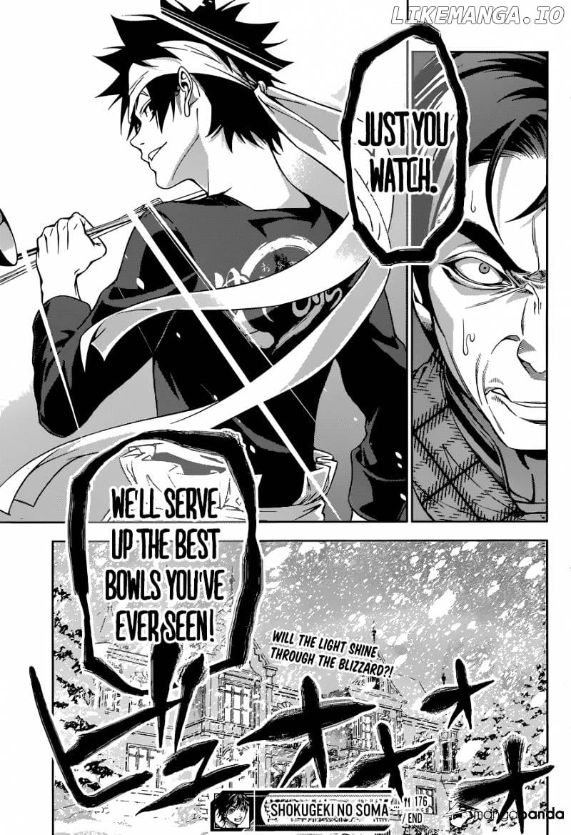 Shokugeki no Soma chapter 176 - page 20