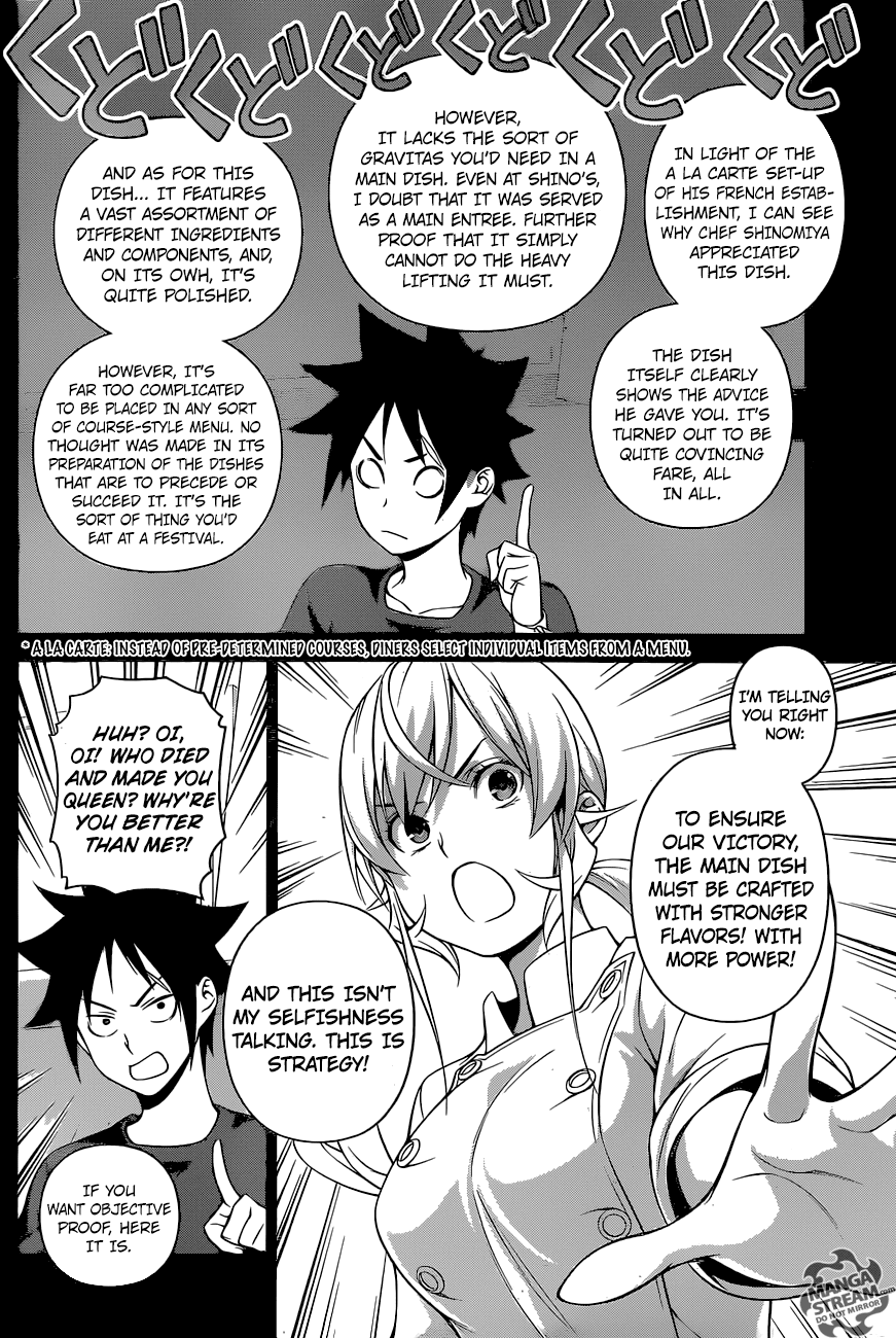 Shokugeki no Soma chapter 257 - page 11