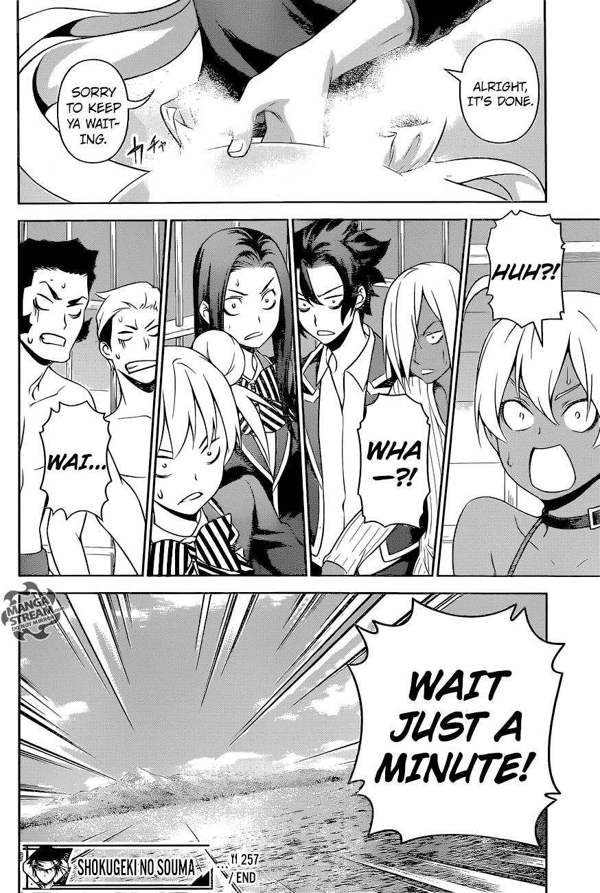 Shokugeki no Soma chapter 257 - page 21