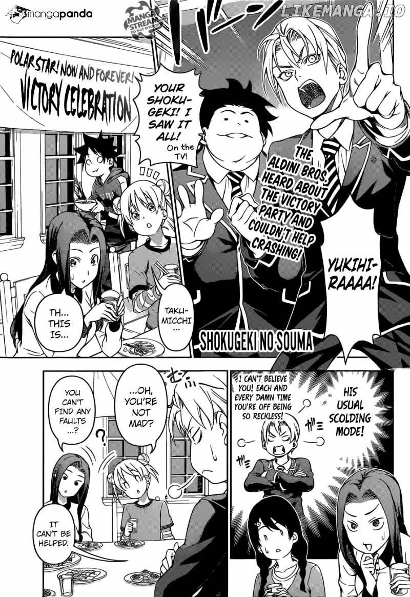 Shokugeki no Soma chapter 149 - page 1